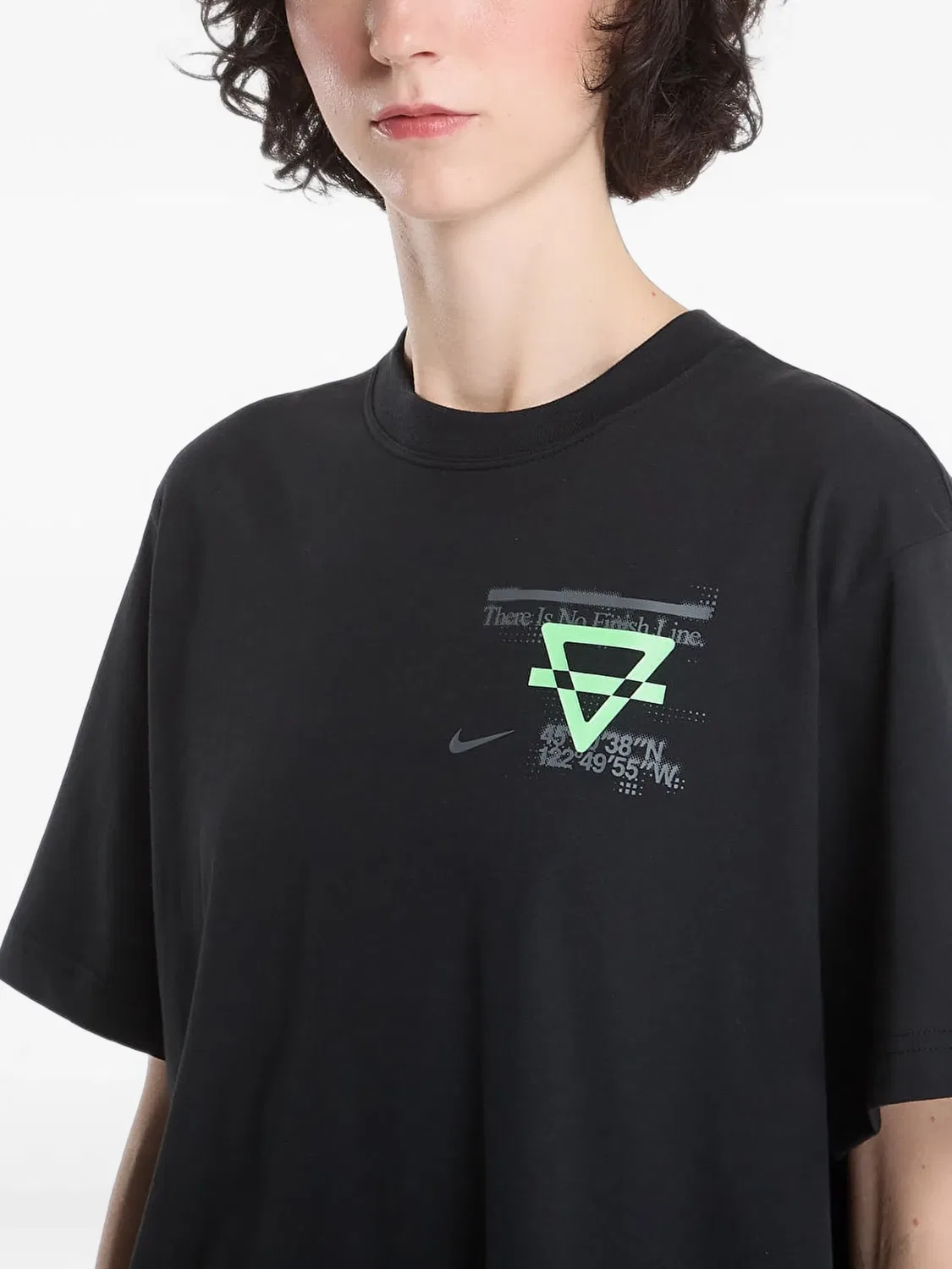 Футболка Swift Dri-FIT черная Nike, черный — фото 3