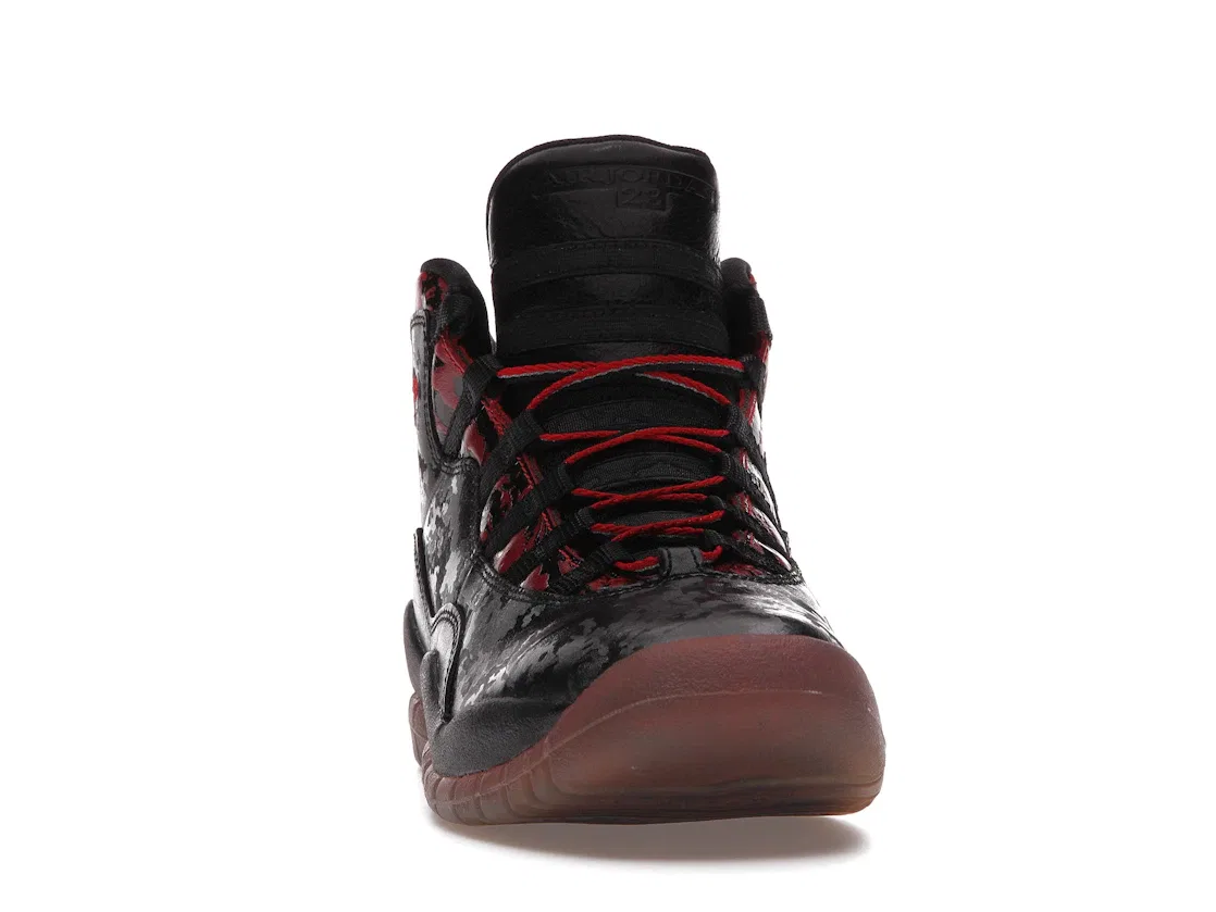 Детские кроссовки Lifestyle Jordan 10 Retro Jordan, Black/Gym Red — фото 2