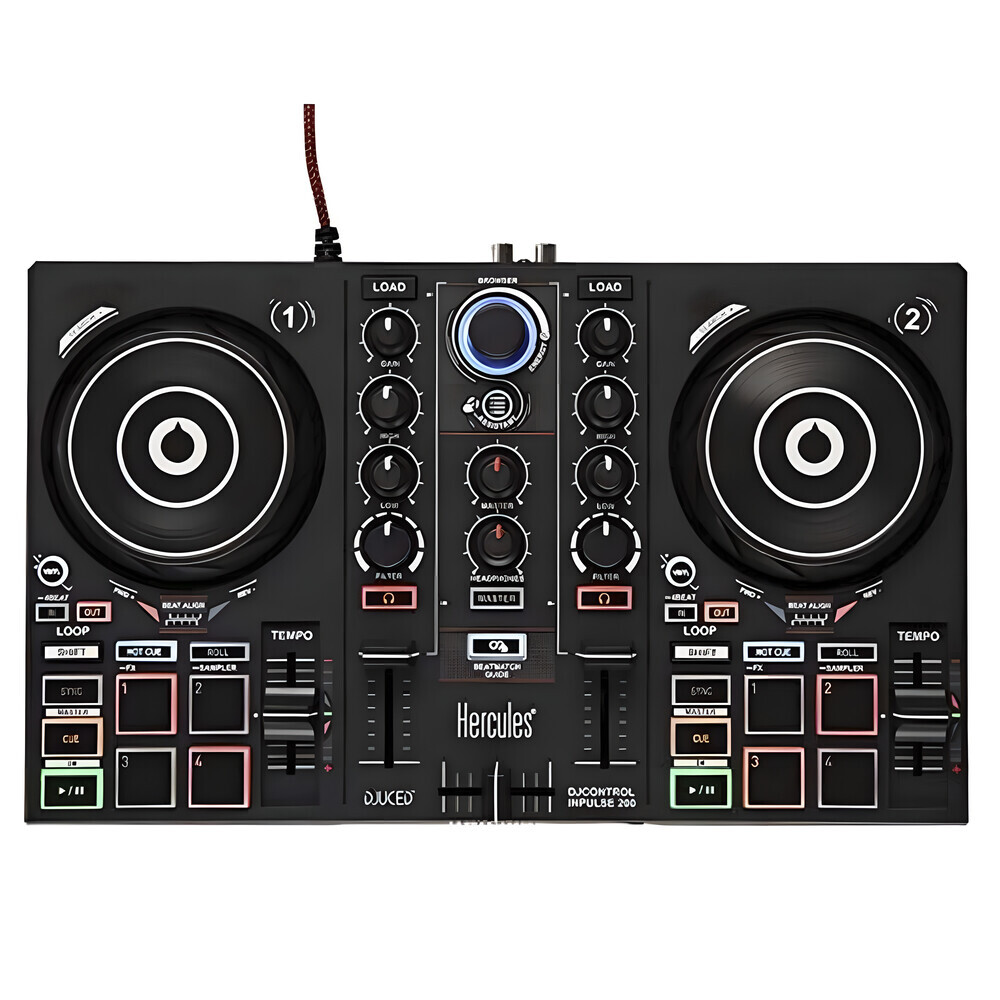 

Hercules DJControl Inpulse 200 — DJ-контроллер с USB