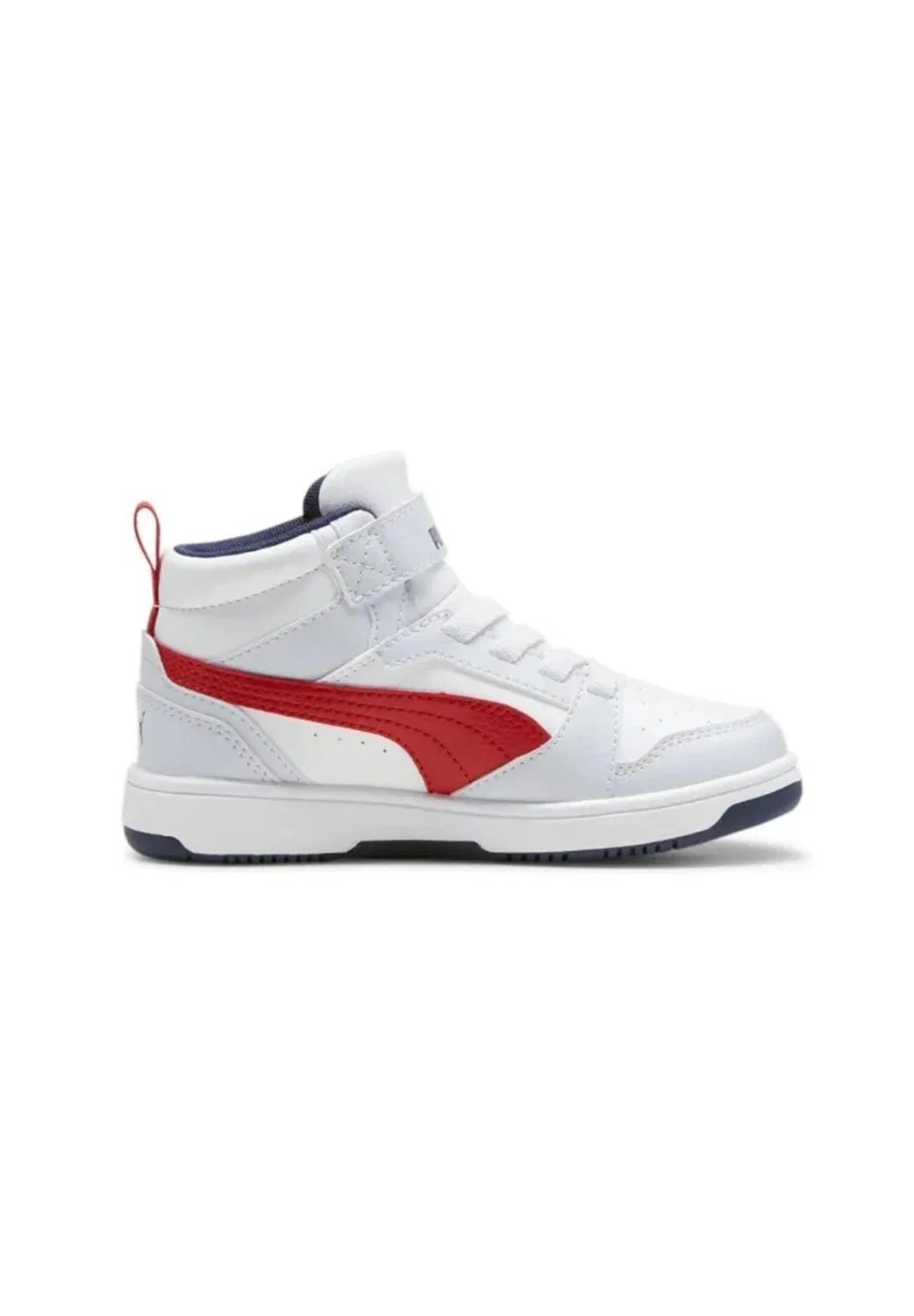 Детские кроссовки с высоким берцем Puma Rebound V6 Mid AC+ PS, Bunt — фото 3