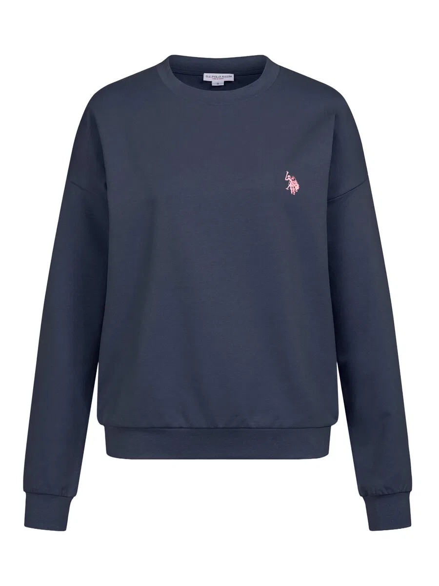 Толстовка U.S. POLO ASSN. темно-синего цвета