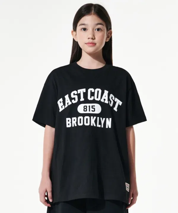 Футболка Giant Fit Brooklyn, Takeasy Kids, черный