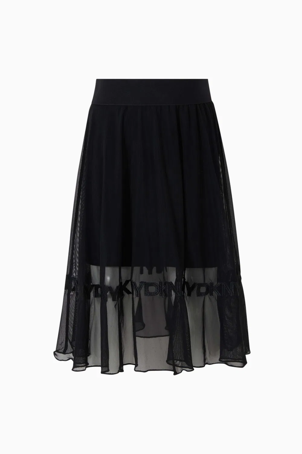 Юбка расклешенная из сетки DKNY