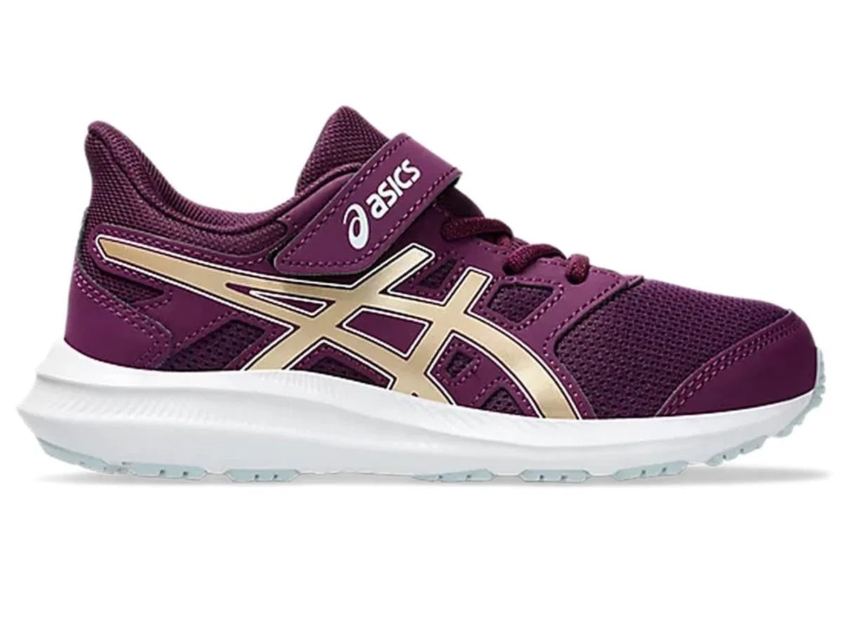 Детские кроссовки для мальчиков с амортизацией Jolt 4 Ps ASICS, Champagne Deep Mallow