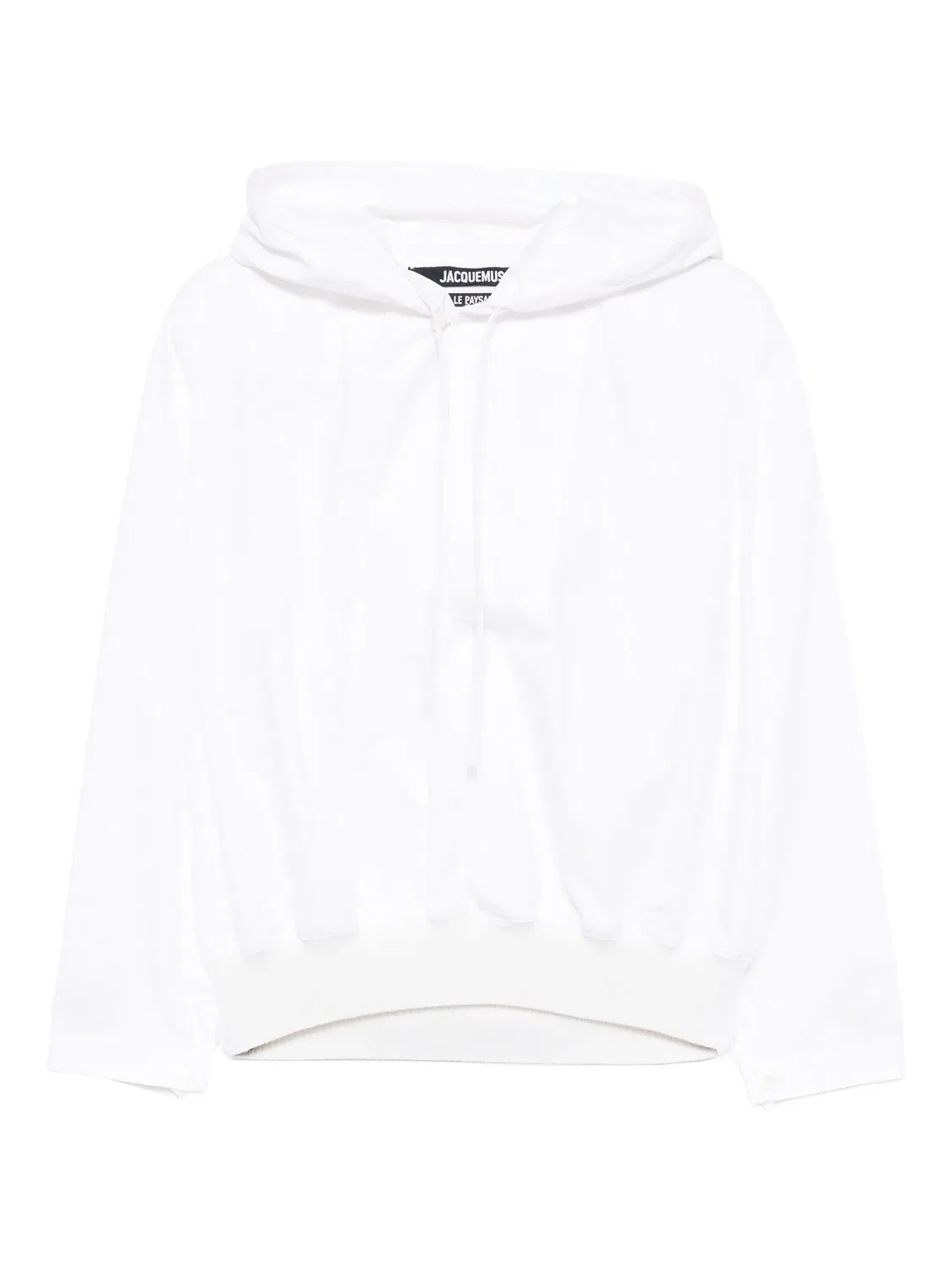 Худи Haut Trapeze Белое Jacquemus, белый