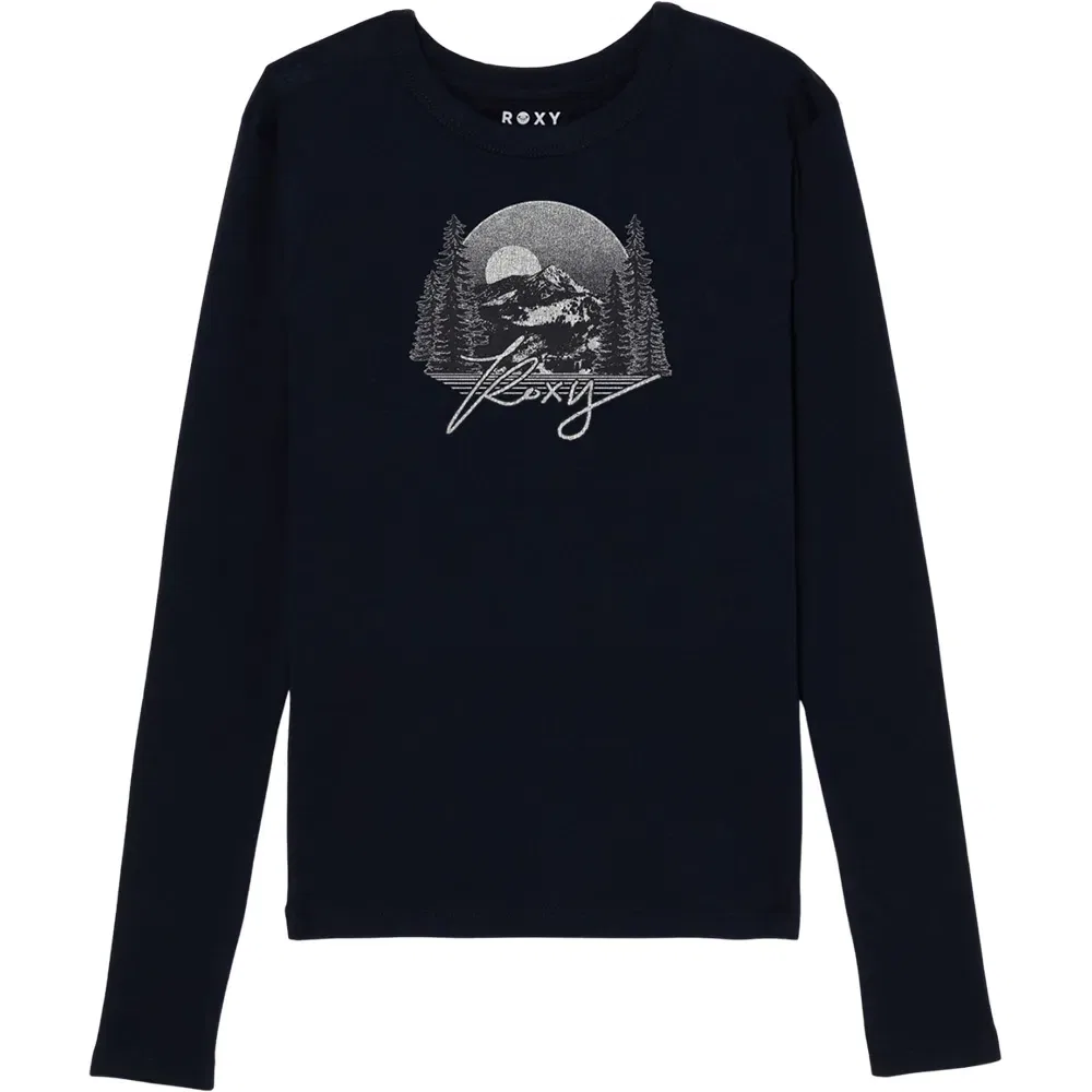 Детская футболка с длинным рукавом Roxy Rg Beach Always, Black