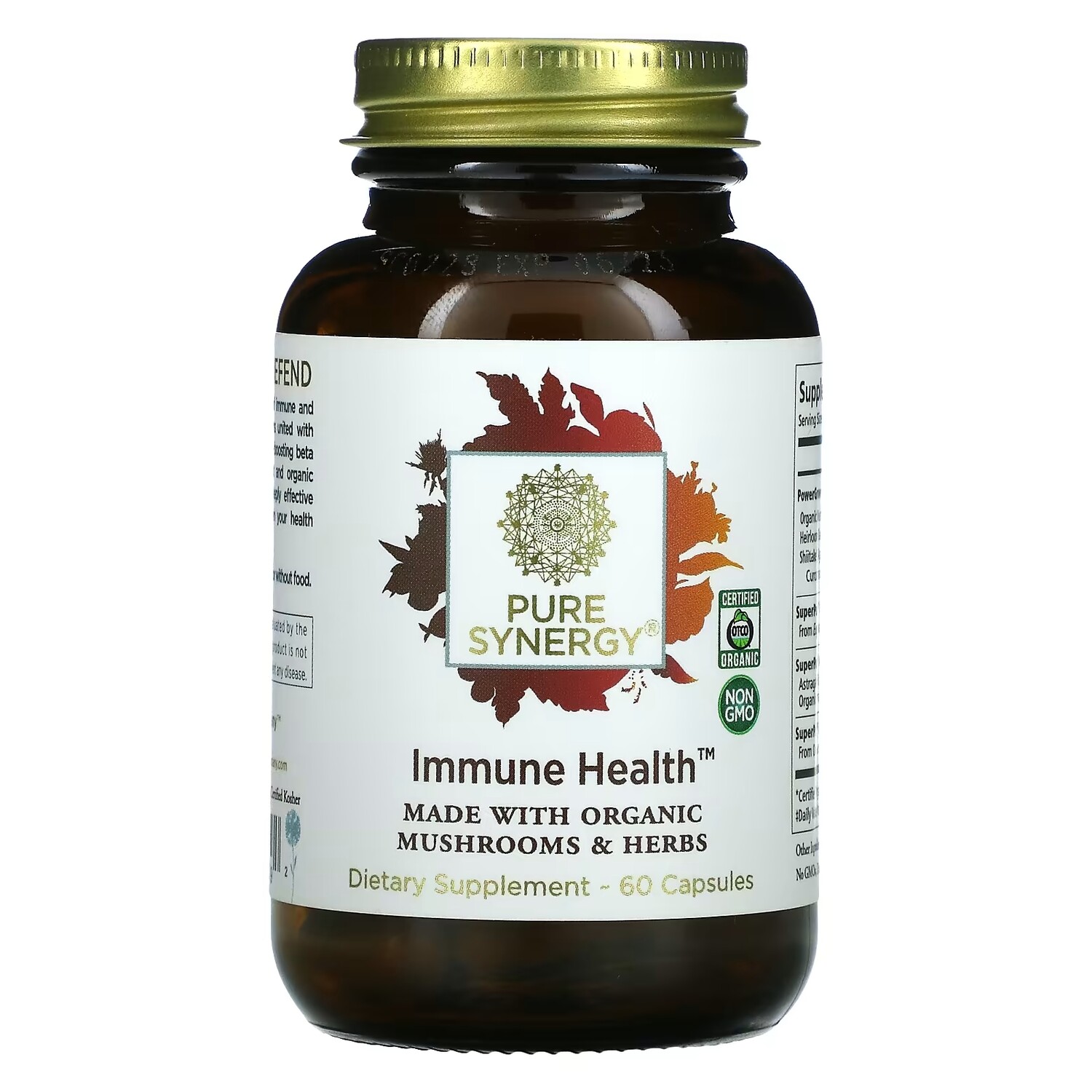 

Pure Synergy Здоровый иммунитет, 60 растительных капсул