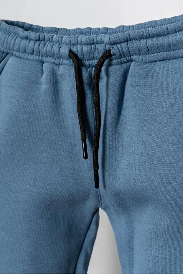 Детские спортивные штаны для мальчиков с карго-карманами Mışıl Kids, Element Blue — фото 2
