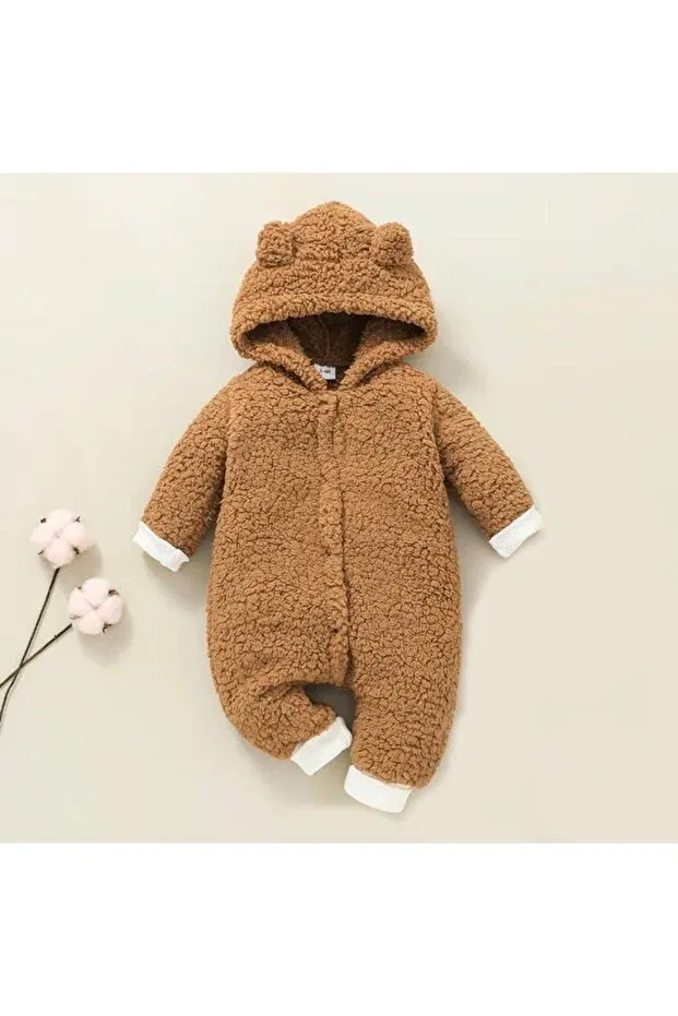 Детский комбинезон с капюшоном Winter Sweet Generic Brands, Brown
