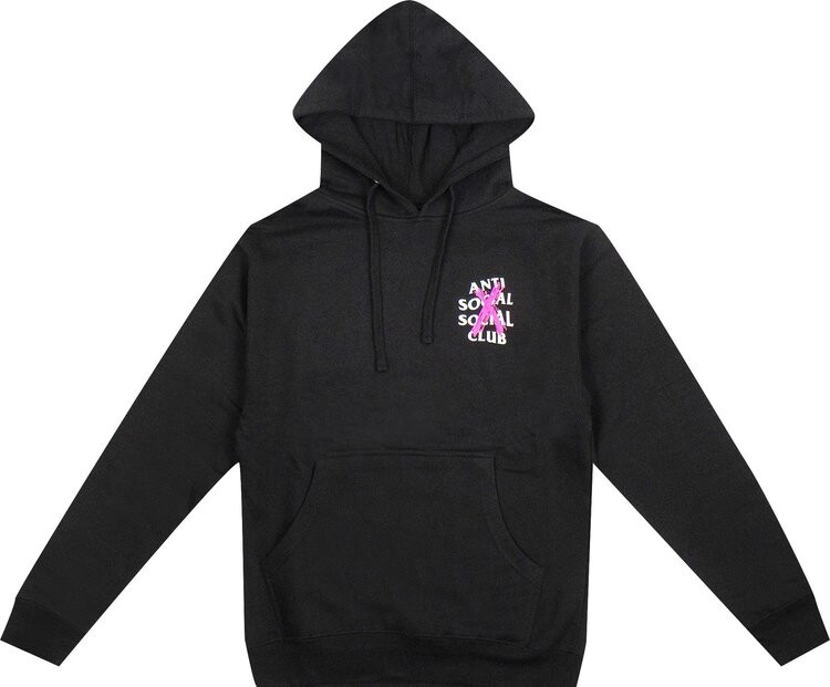 

Толстовка Anti Social Social Club Cancelled Sweatshirt 'Black', черный