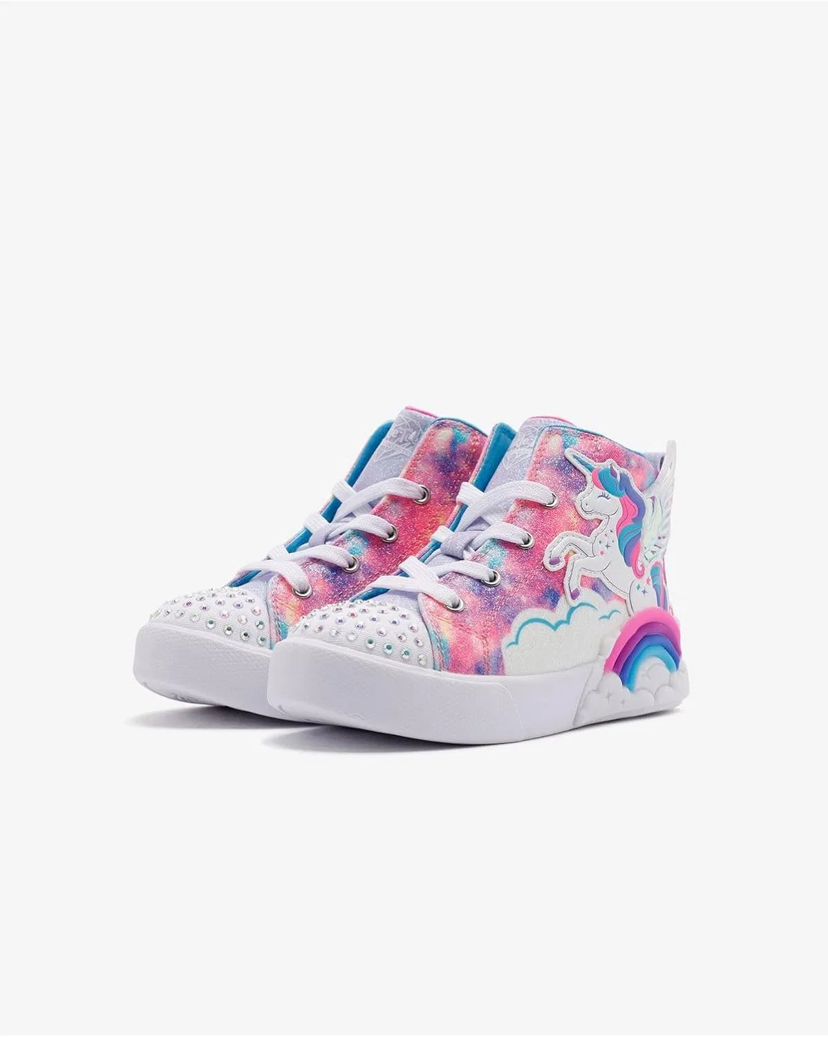 Детские кроссовки для девочек Twinkle Magic Skechers, Lavender/Multi — фото 3