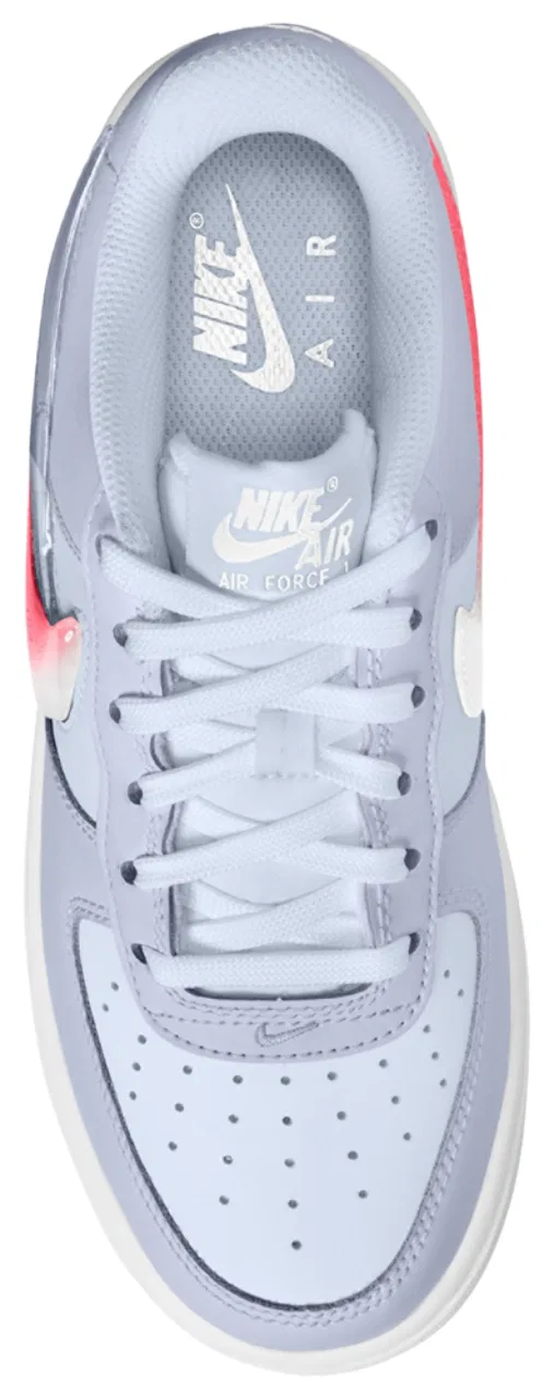 Детские кроссовки для девочек Nike Air Force 1, Pink/White/Grey — фото 3