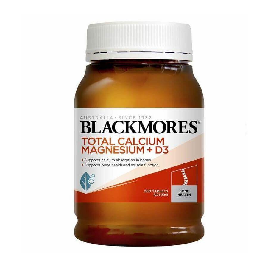 

Комплекс минералов Blackmores Total Calcium & Magnesium + D3, 200 таблеток