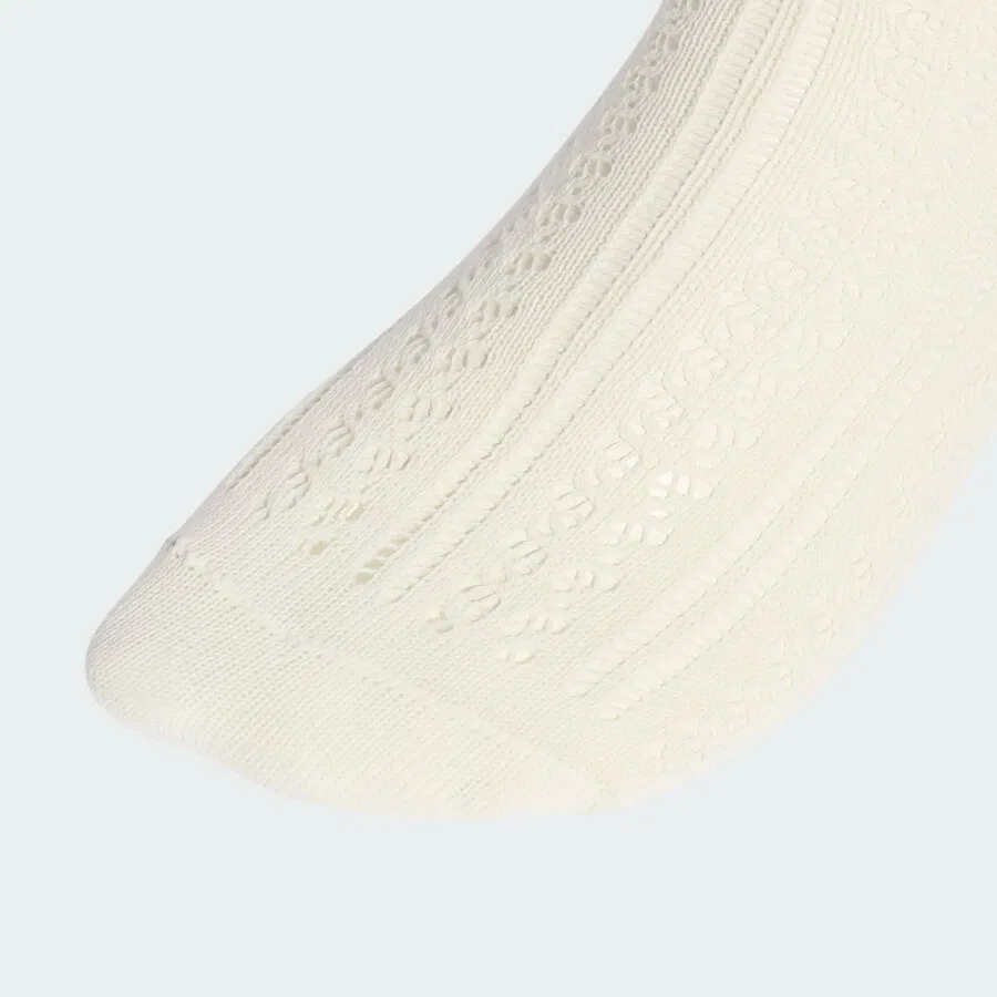 Белые гольфы ADIDAS ORIGINALS до колена — фото 3