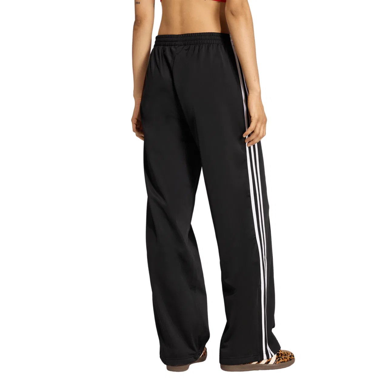Женские брюки Firebird Track Adidas, белый/черный — фото 2