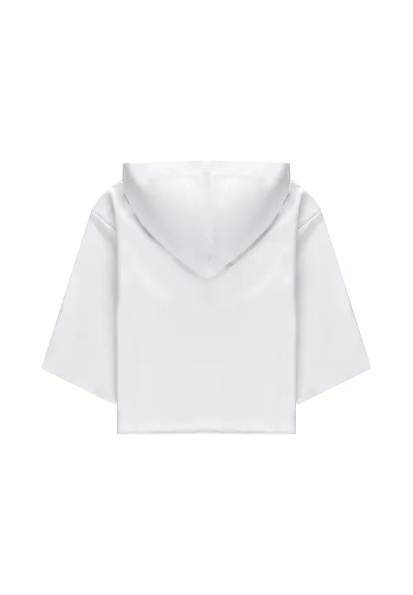 Худи с принтом Unisex - hoodie Mm6 Maison Margiela, белый — фото 2