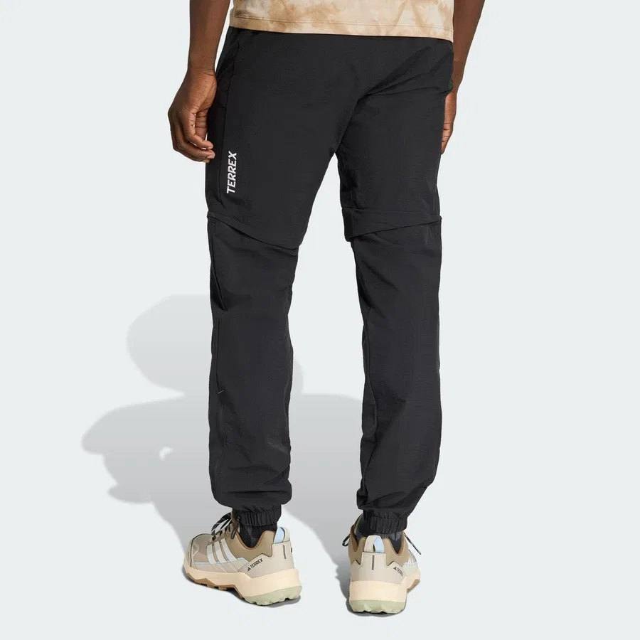 Брюки спортивные с длинным рукавом? Терrex Xperior Utilitas CLIMA365 Zip-off Pants adidas, Черный — фото 2