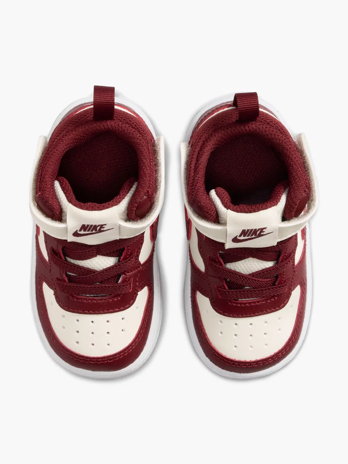 Детские высокие кроссовки Nike, красный — фото 2