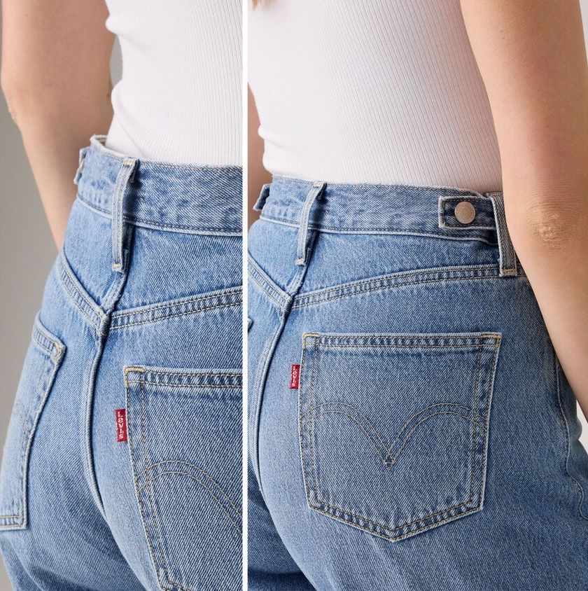 Женские джинсы Levi's Cinch Barrel, светло-синий — фото 3