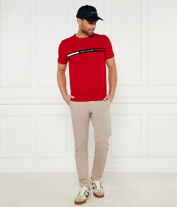 Футболки Regular fit Tommy Hilfiger, красный — фото 2