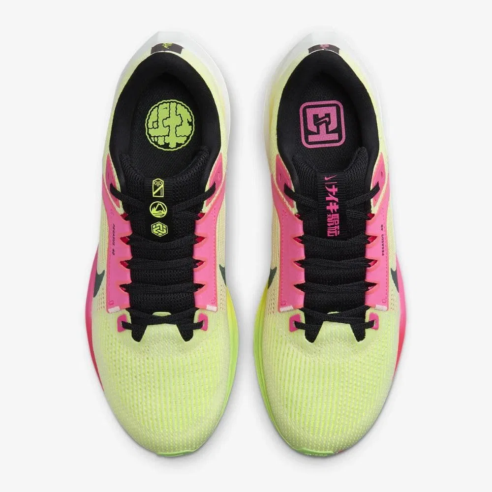 Мужские беговые кроссовки Nike Pegasus 39, Luminous Green Black Volt Lime Blast — фото 3