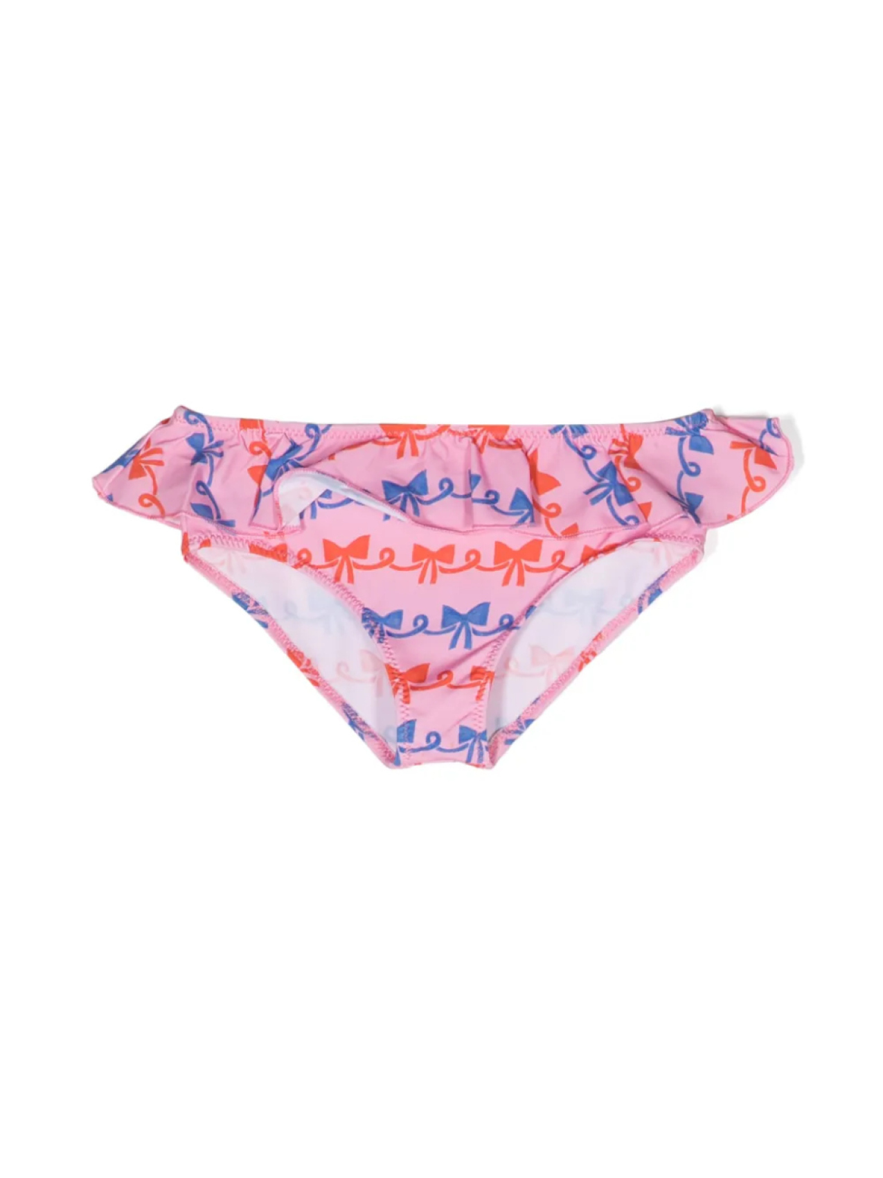 

Bobo Choses плавки бикини Ribbon Bow с оборками, розовый