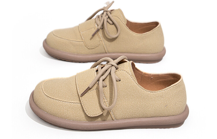 Туфли женские повседневные Women's Casual Shoes Women's Beige Feiyue — фото 2