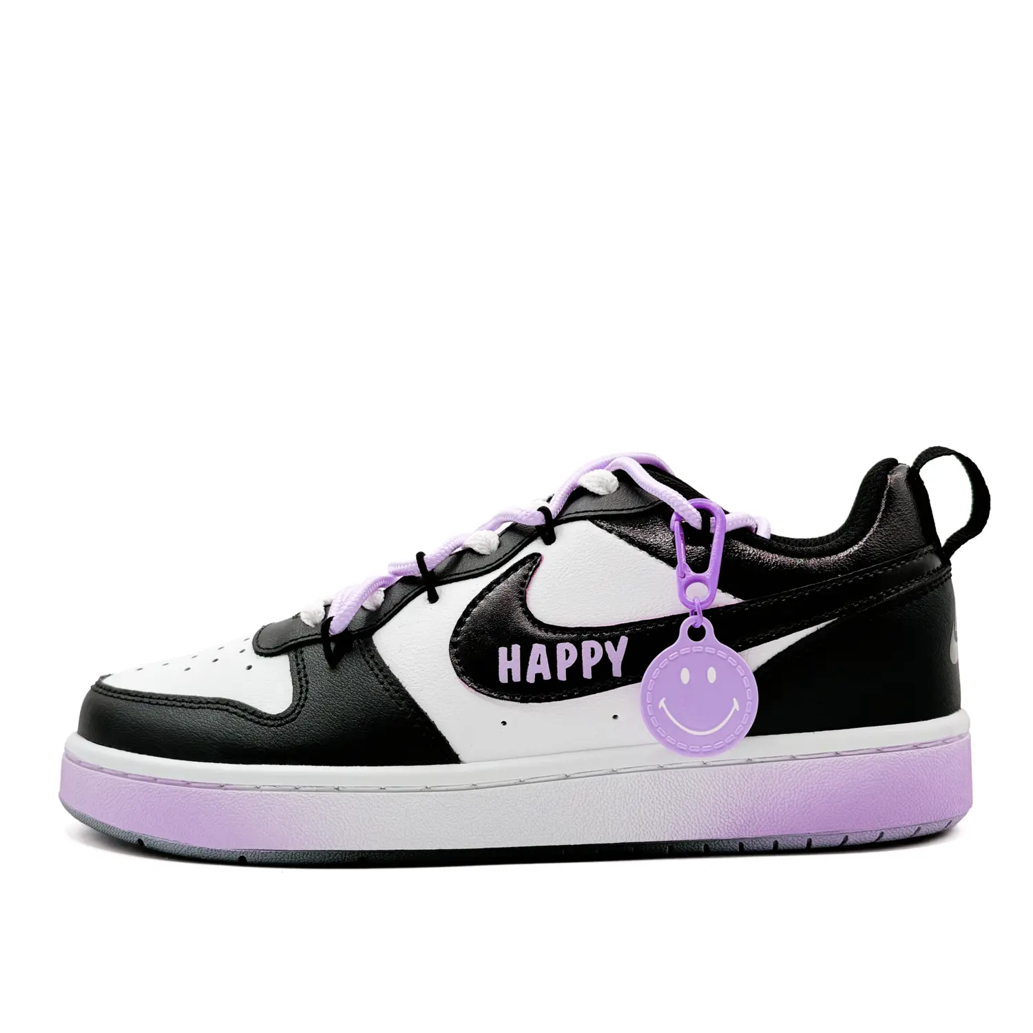 

Кроссовки Nike Court Borough 2 Kids' Skateboarding Shoes Grade School, черный