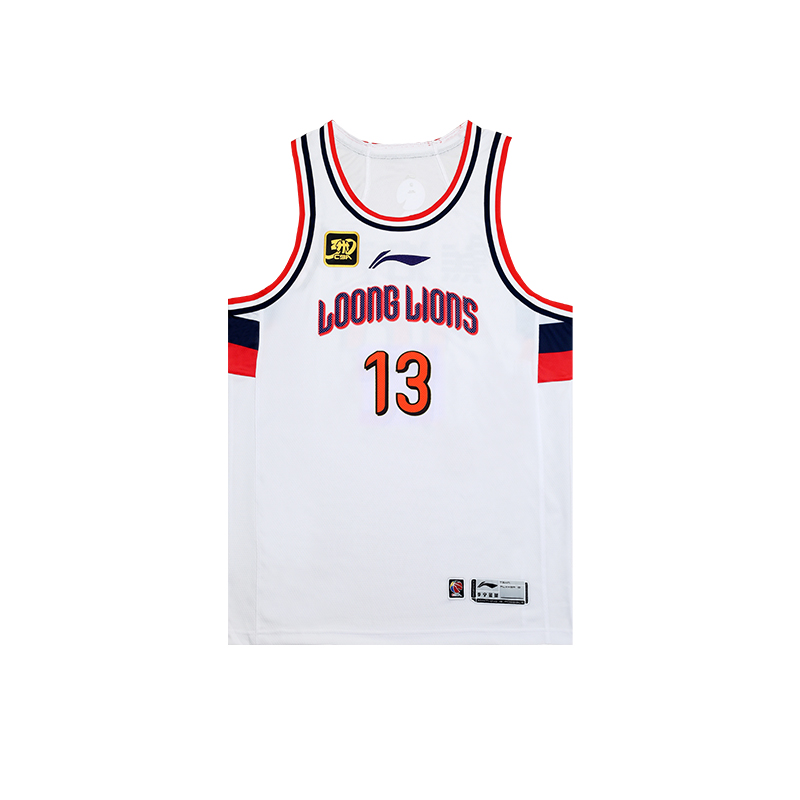 

LINING Баскетбольная майка CBA Collection, мужская, стандартная, белый
