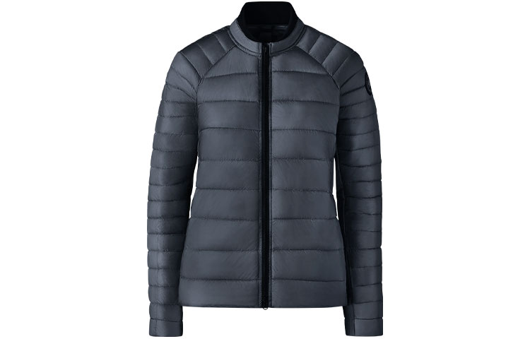 Canada Goose Титановая металлизированная женская пуховая куртка, Titanium Metallic — фото 3