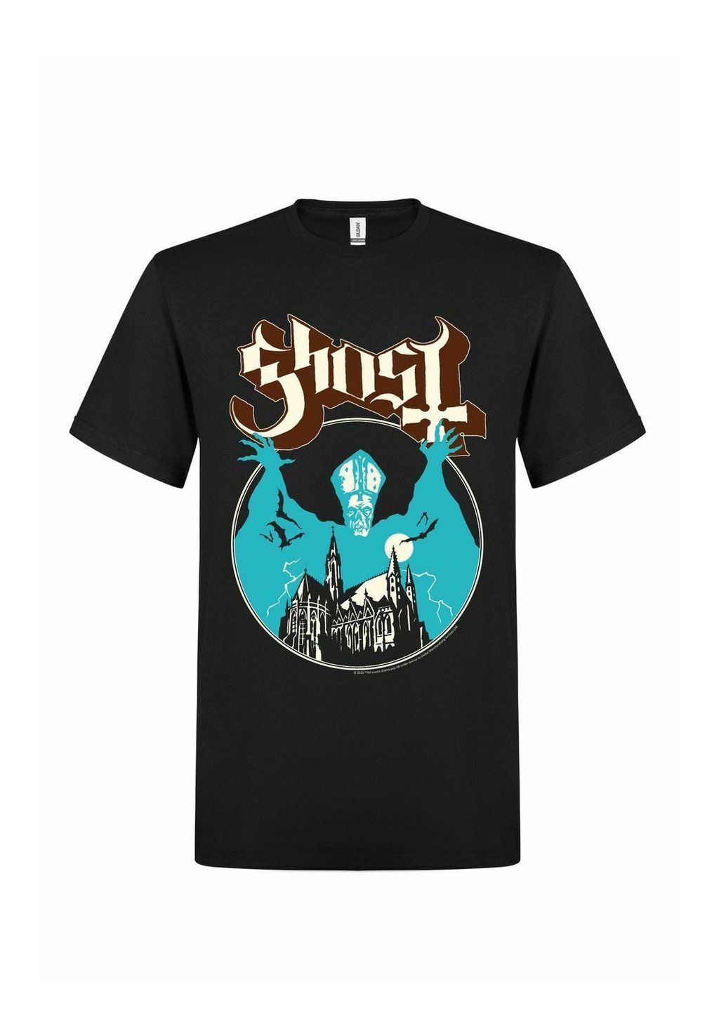 

Футболка с принтом GHOST OPUS rockshirts, черный