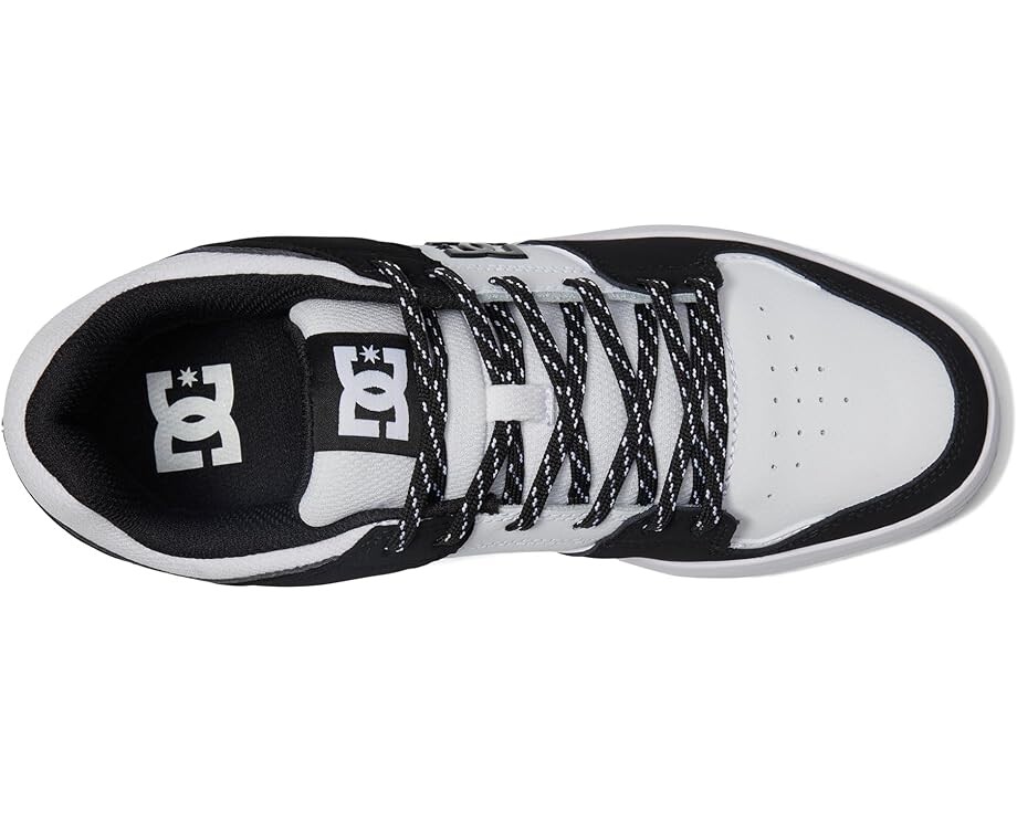Кроссовки DC Cure Casual Low Top Skate Shoes Sneakers, цвет White/Black/Carbon — фото 2