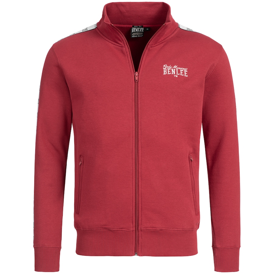 

Спортивная толстовка с капюшоном на молнии Benlee Cuningham, красный