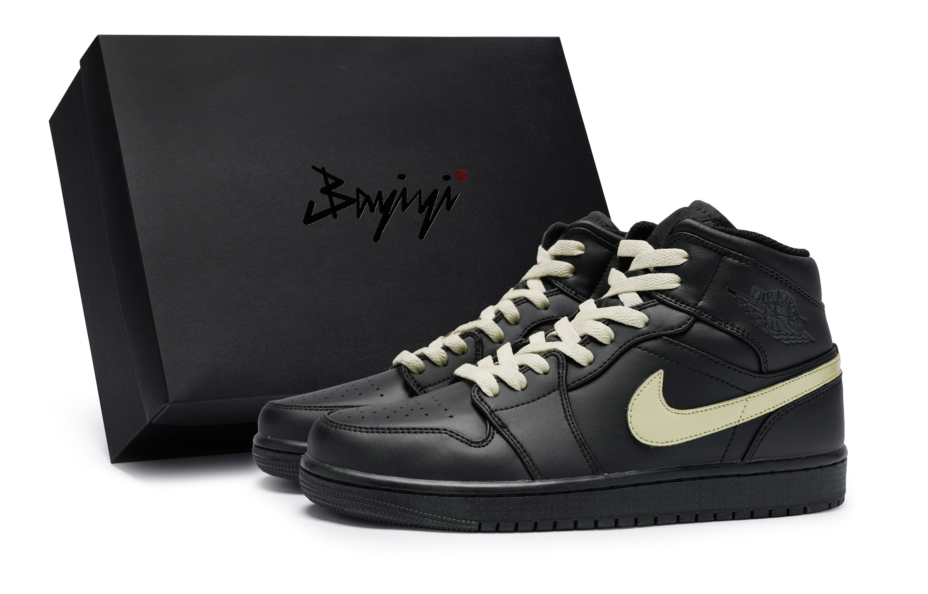

Jordan Баскетбольные кроссовки Air 1 Vintage, мужские, средней высоты, бежево-желтые