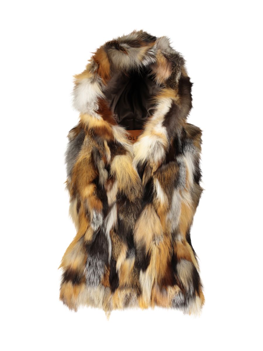 

Жилет из овчины Toscana из коллекции Made For Generations WOLFIE FURS, цвет Whiskey