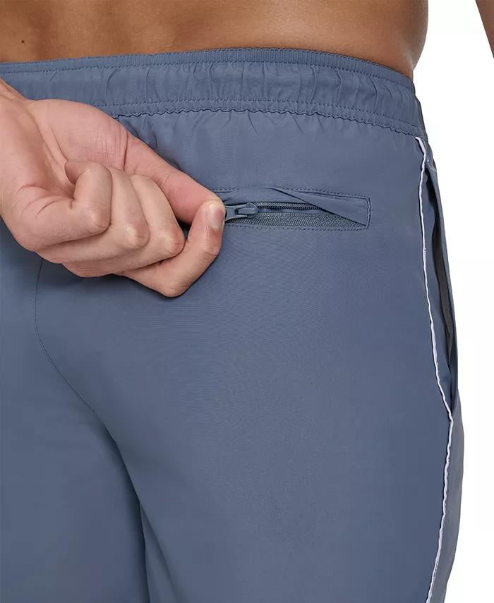 Мужские плавки с цветочным принтом Calvin Klein, синий — фото 4