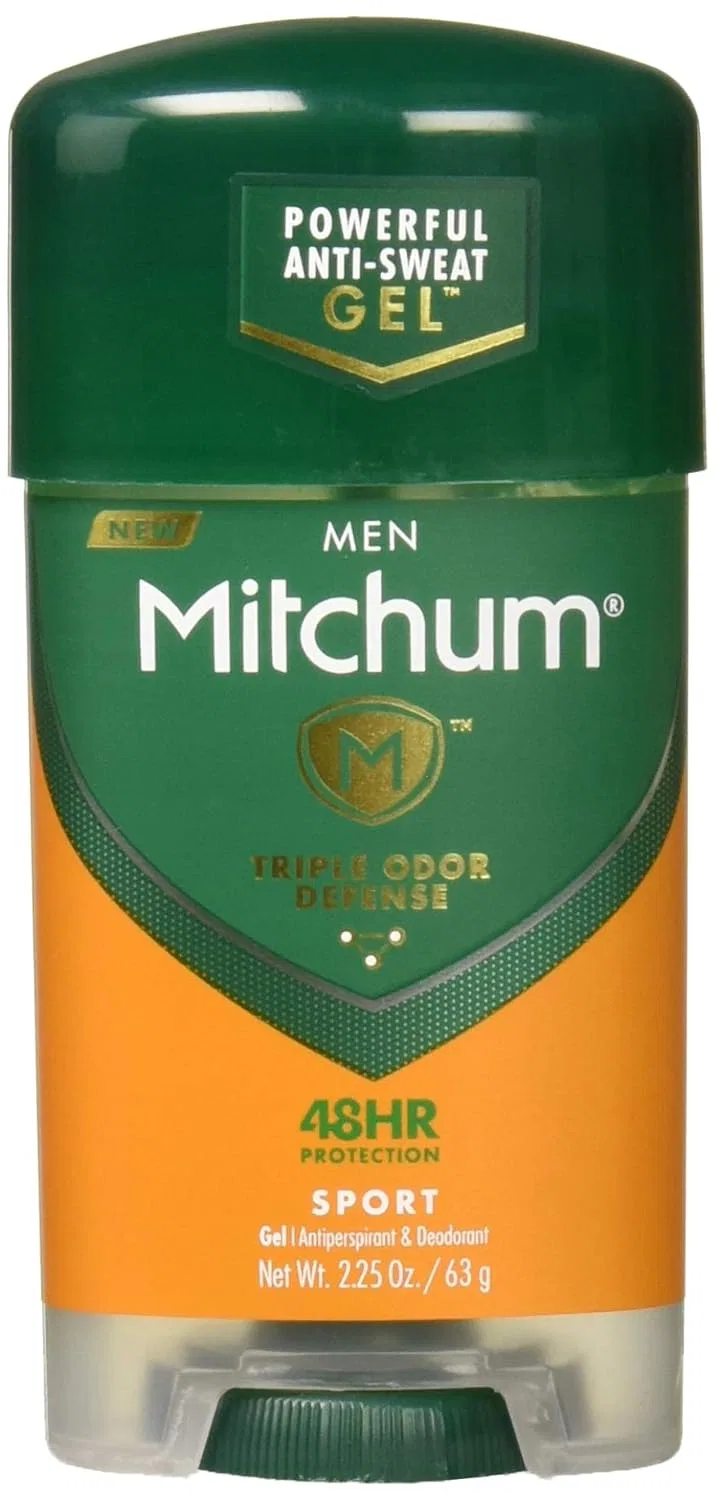 Мужской антиперспирант-дезодорант Mitchum Clear Gel Super Sport 2 x 64 г Mitchum