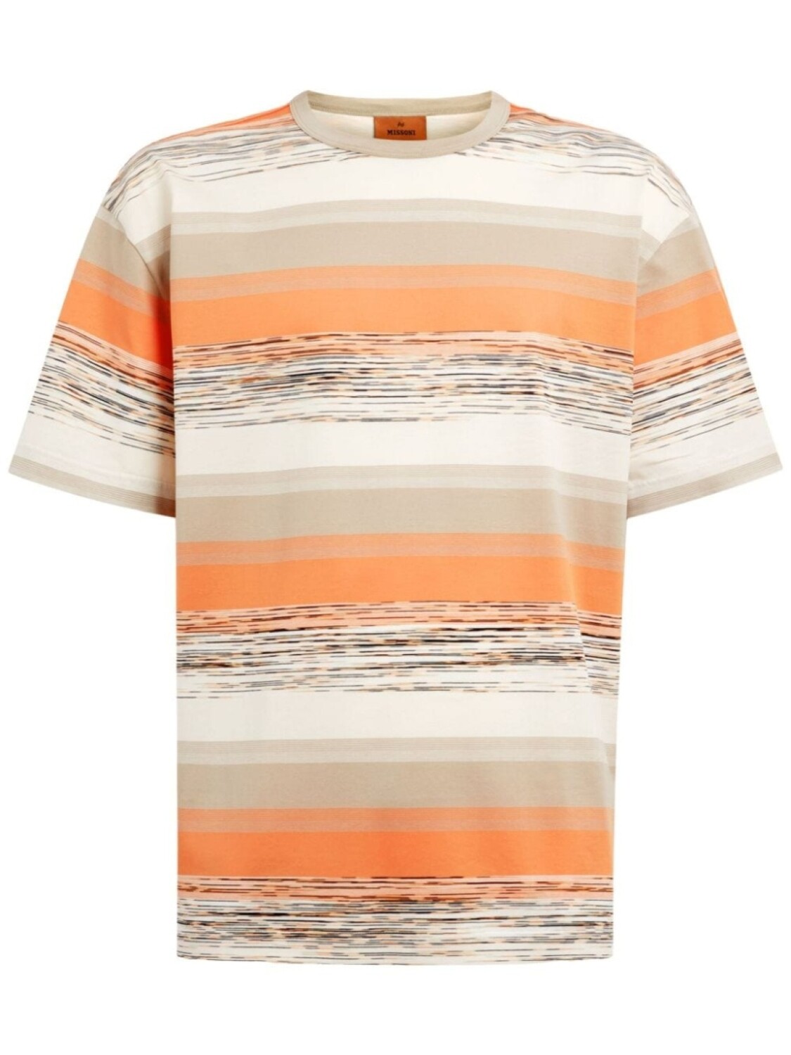 

Missoni футболка в полоску, оранжевый