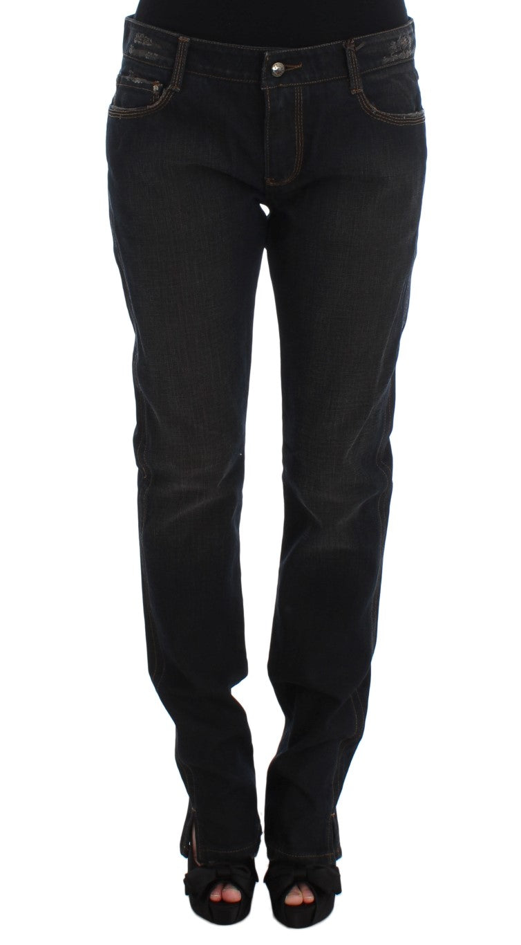 

Женские джинсы-бойфренды Ermanno Scervino Wash Cotton, синий
