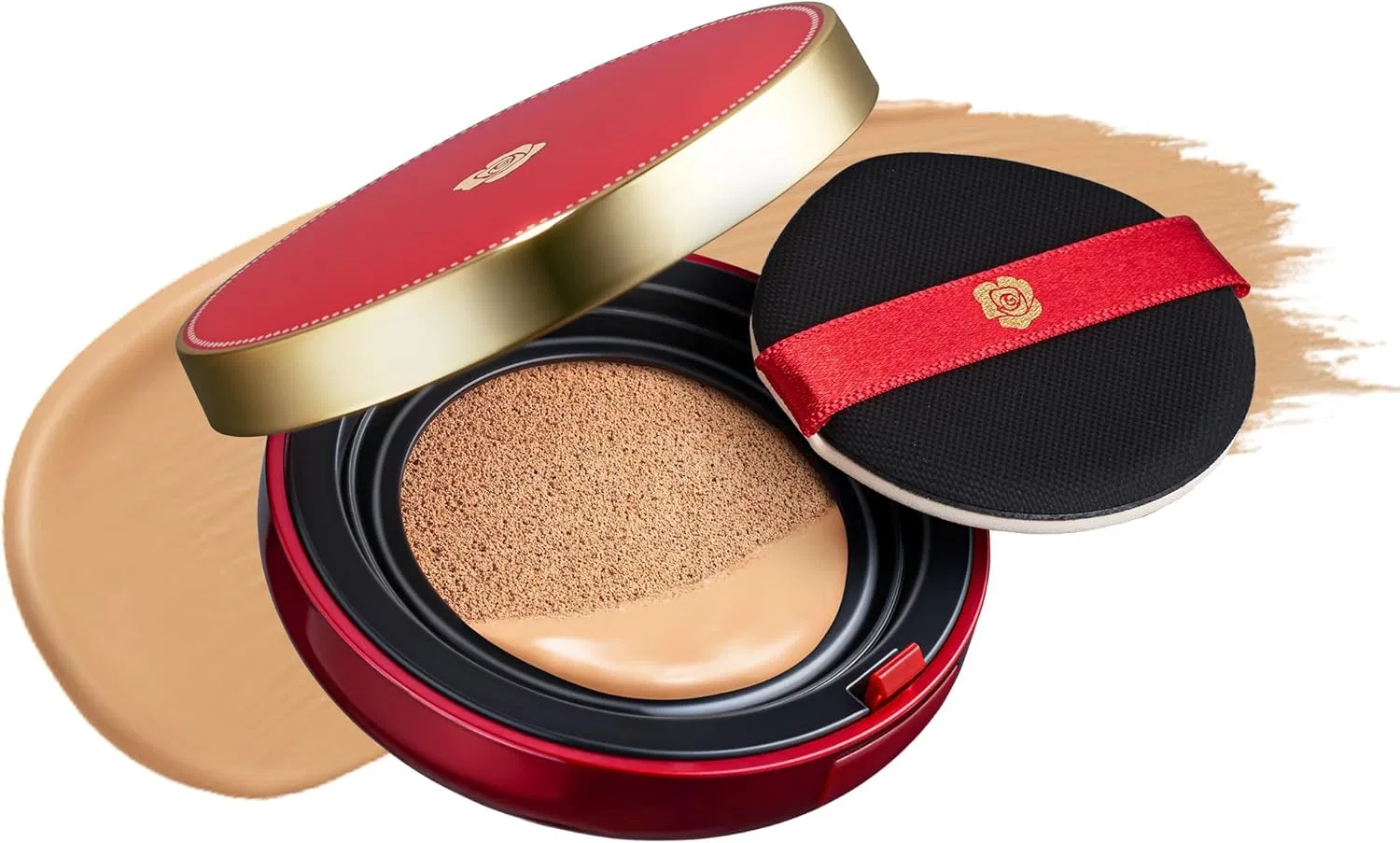 Тональная основа Aluce luce Plus Cushion Foundation с SPF50+ PA++++, оттенок 02 Natural Ochre, бренд Ginza Stephanie Cosmetics