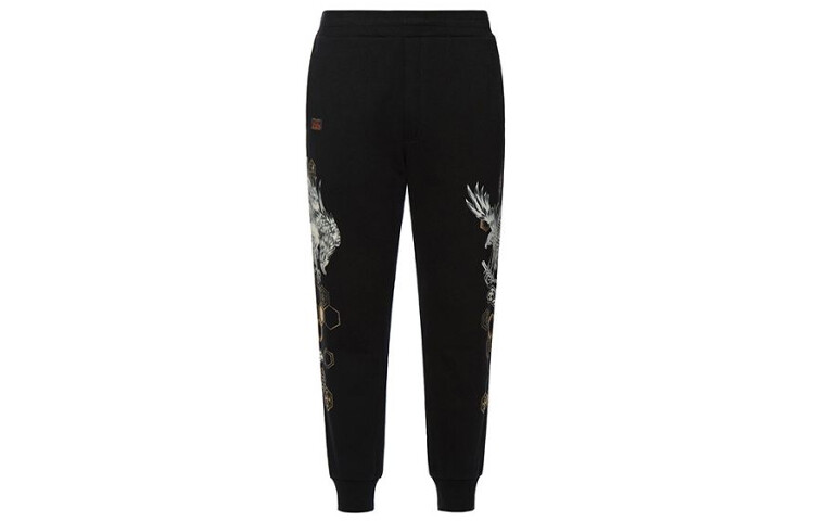 

Повседневные брюки мужские черные Evisu, черный
