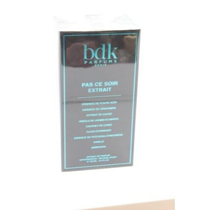 

Parfums Pas Ce Soir Extrait De Parfum спрей 100 мл, Bdk