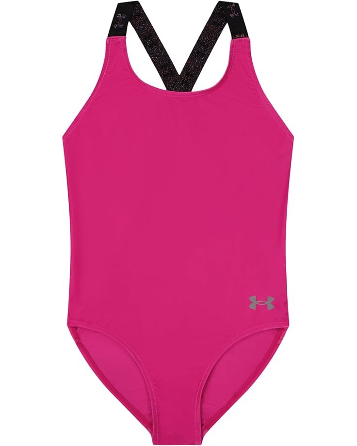 

Купальник Under Armour Kids Racer One-Piece Swimsuit, цвет Rebel Pink