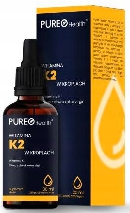 

Pureo Health, Витамин К2 Форте, Добавка , капли, 30 мл Pharmovit