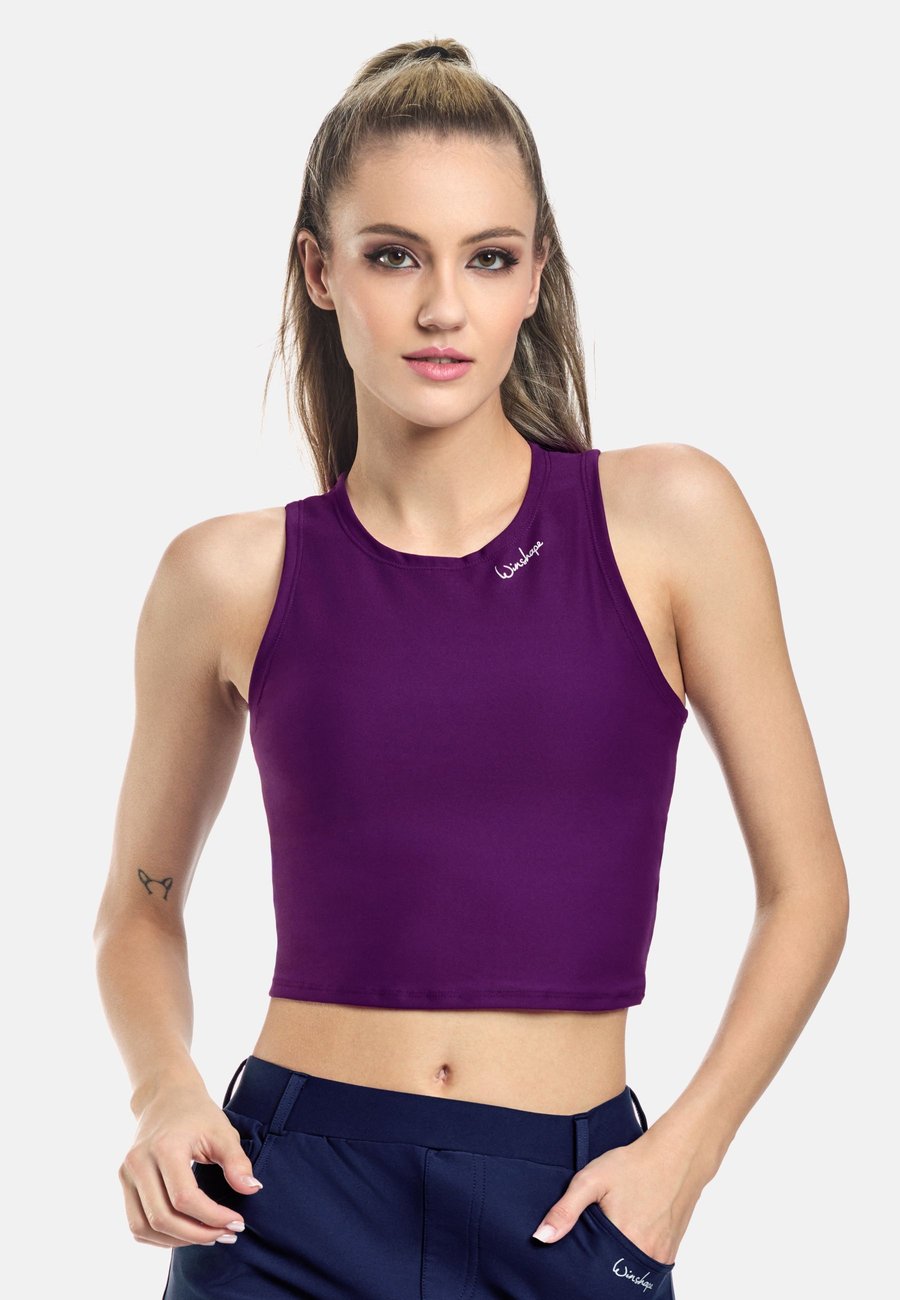 

Топ Winshape FUNCTIONAL COMFORT CROPPED TANK, Dark Plum/Dark Purple