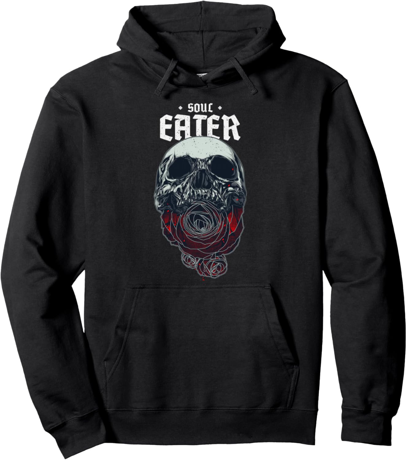 

Худи в стиле Soul Eater: Dark Art, Grunge, Goth, Occult Gothic Aesthetic Aesthetic Gothic Skull Tees, черный