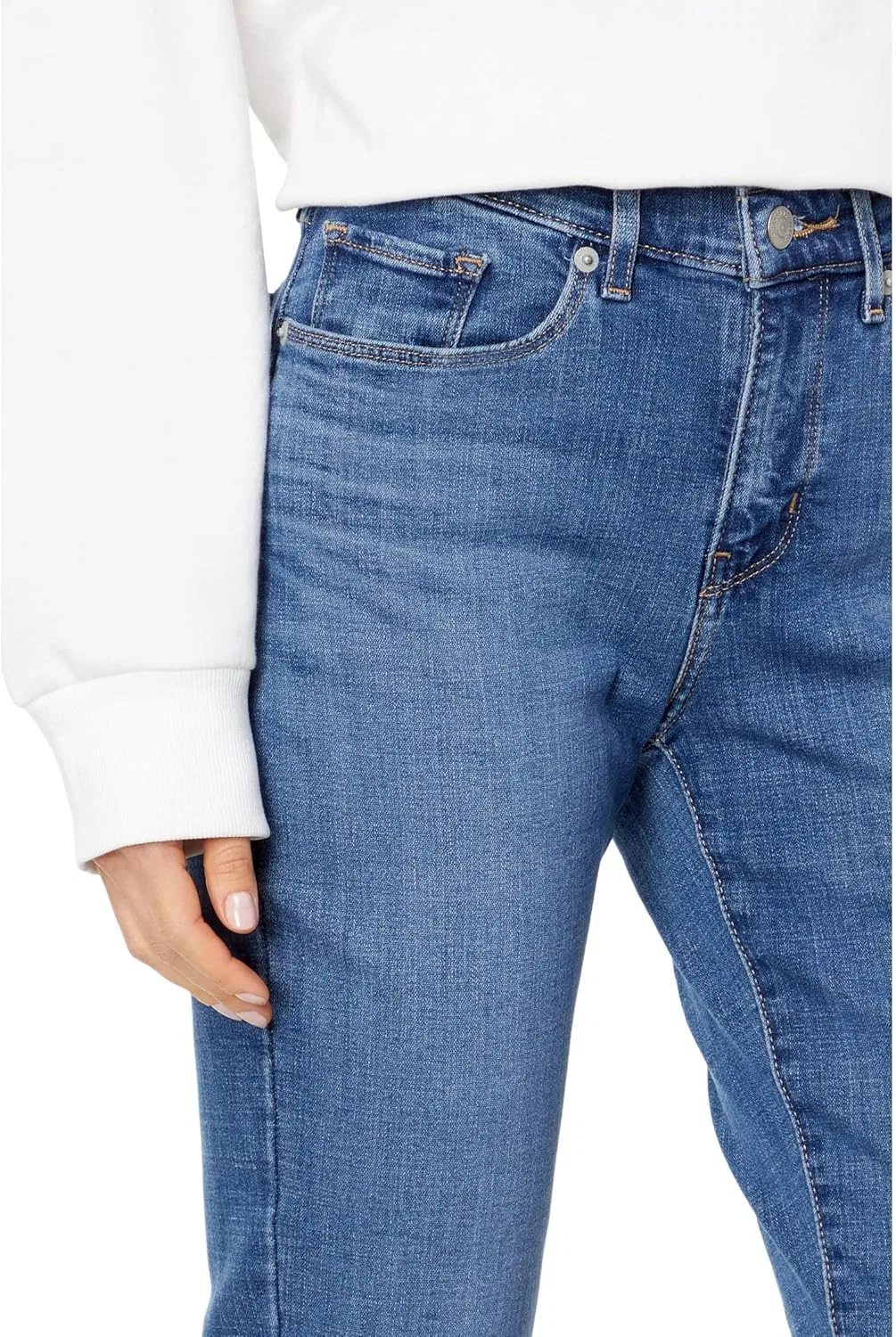 Джинсы классические прямые Levi's, Lapis Speed — фото 3