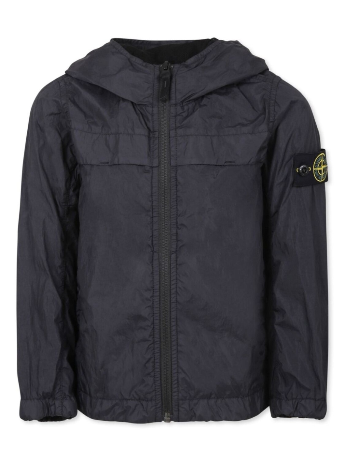 

Куртка с капюшоном и значком компаса Stone Island Junior, черный