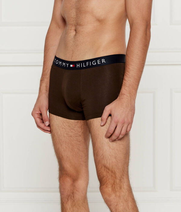 

Трусы мужские Tommy Hilfiger боксеры с логотипом бренда 3 шт, мультиколор