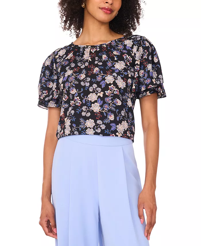 

Женский топ с круглым вырезом Vince Camuto